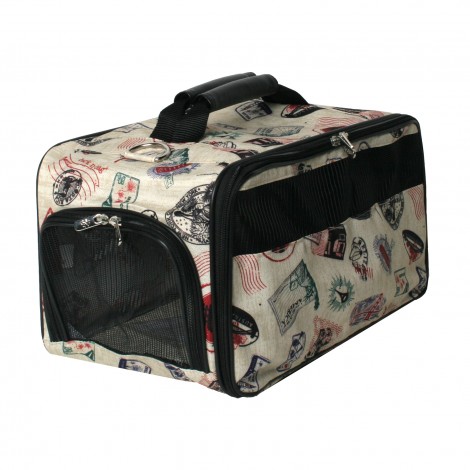 Postage Stamp Classis Pet Carrier