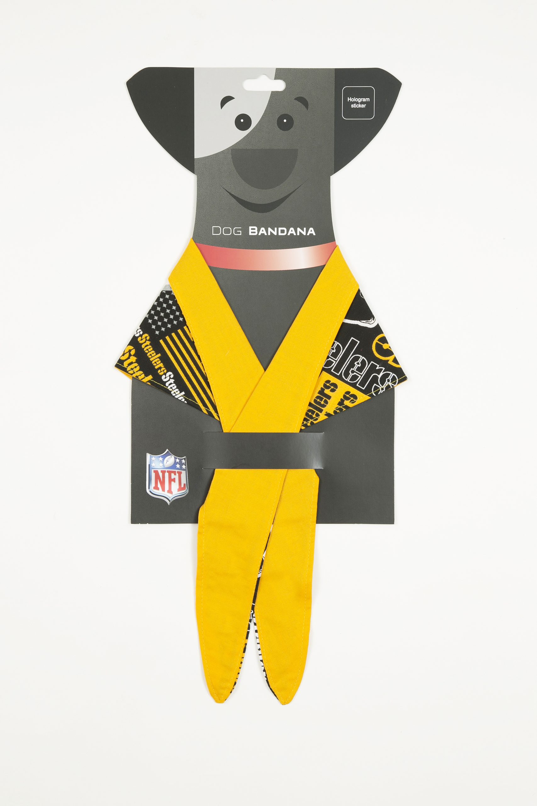 Pets First NFL Pittsburgh Steelers Dog Bandana - Licensed, Reversible Pet  Bandana - 2 sided Bandana 